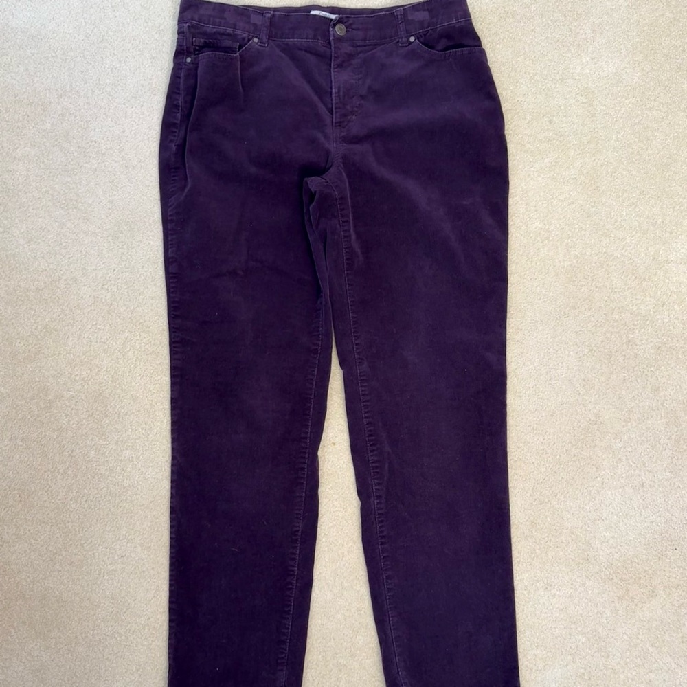 Croft & Barrow Corduroy Pants
